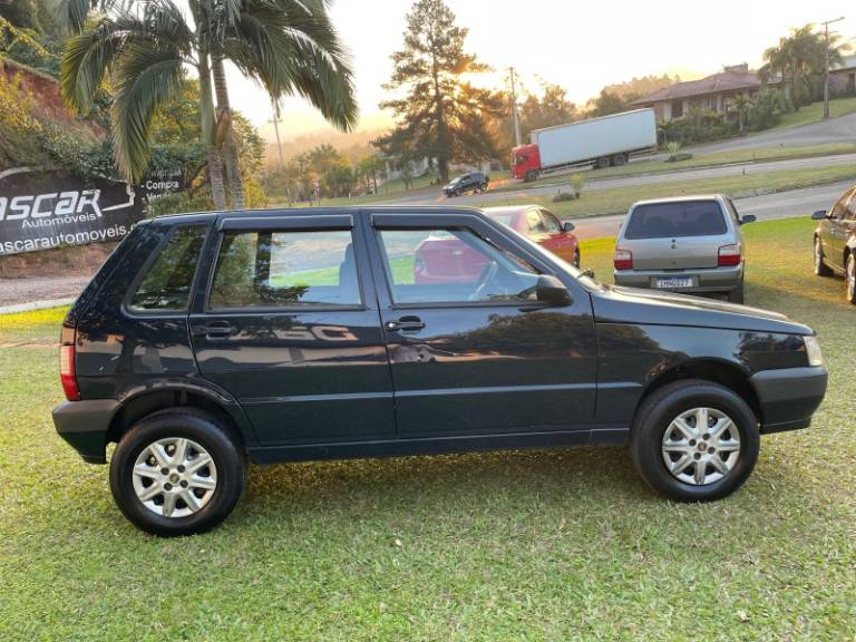 FIAT - UNO - 2009/2010 - Azul - R$ 25.900,00
