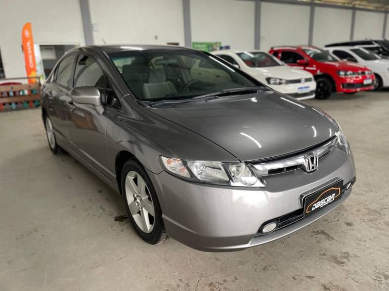 HONDA - CIVIC - 2008/2008 - Cinza - R$ 49.900,00