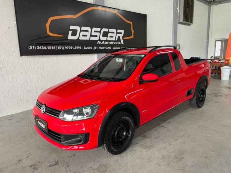 VOLKSWAGEN - SAVEIRO - 2013/2014 - Vermelha - R$ 51.900,00