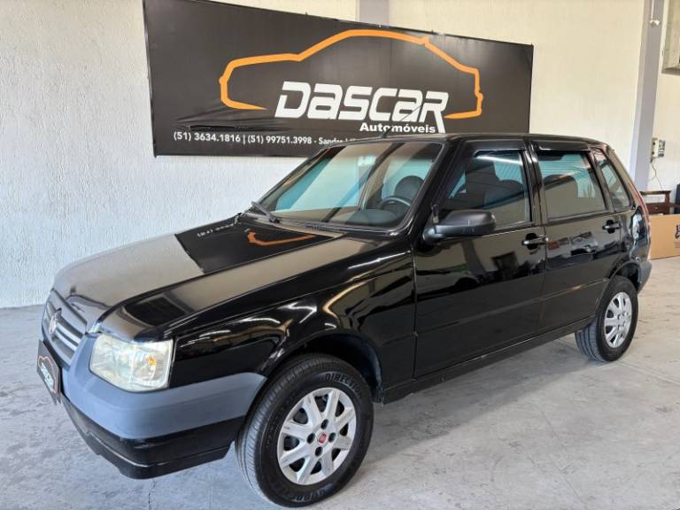 FIAT - UNO - 2009/2009 - Preta - R$ 24.900,00