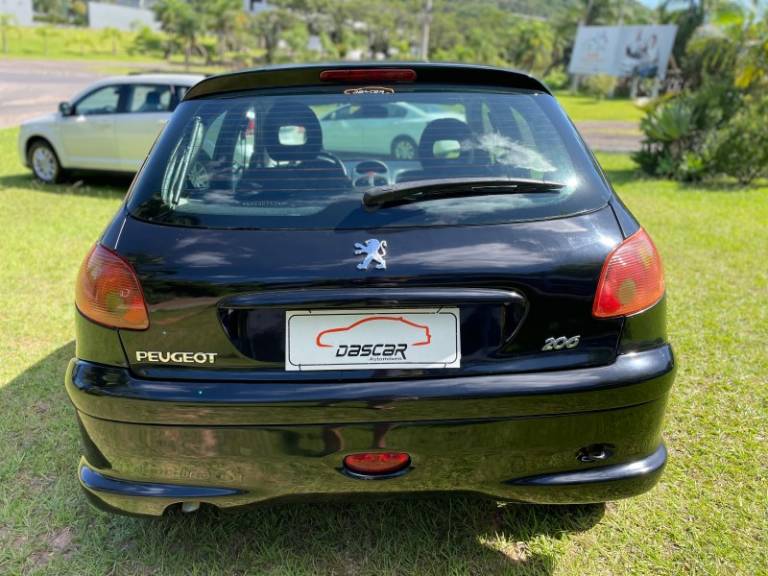 PEUGEOT - 206 - 2005/2005 - Preta - R$ 18.900,00