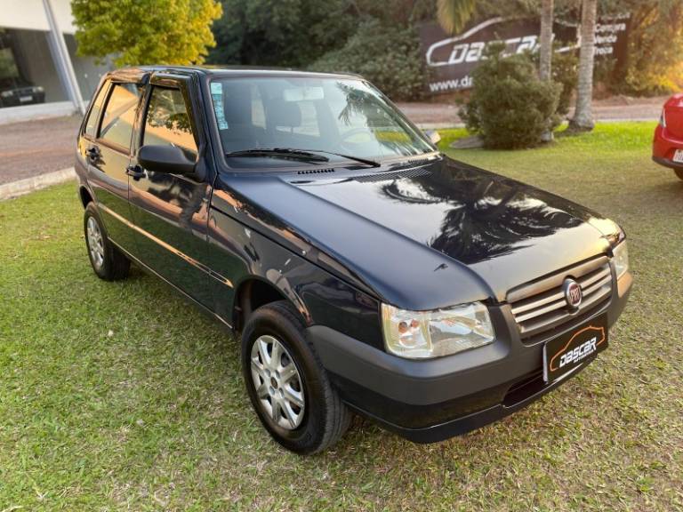 FIAT - UNO - 2009/2010 - Azul - R$ 25.900,00