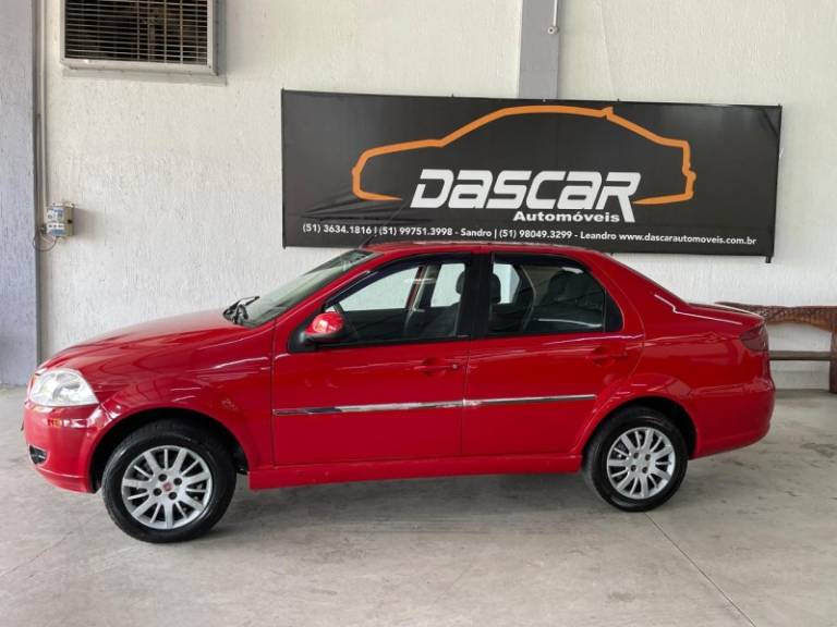 FIAT - SIENA - 2012/2012 - Vermelha - R$ 28.900,00