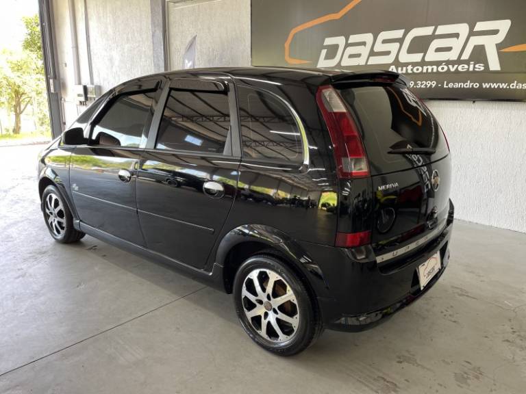 CHEVROLET - MERIVA - 2007/2008 - Preta - R$ 29.900,00