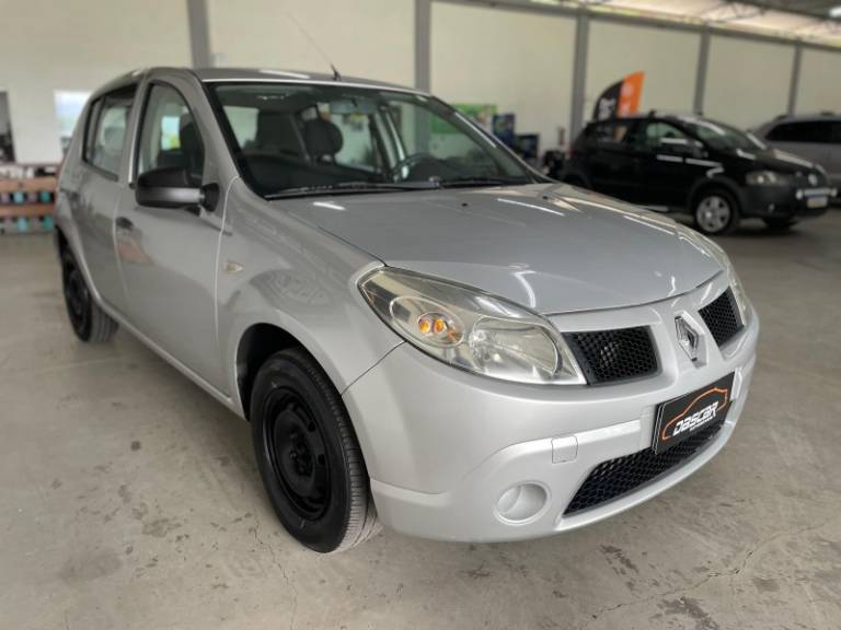 RENAULT - SANDERO - 2009/2010 - Prata - R$ 28.900,00