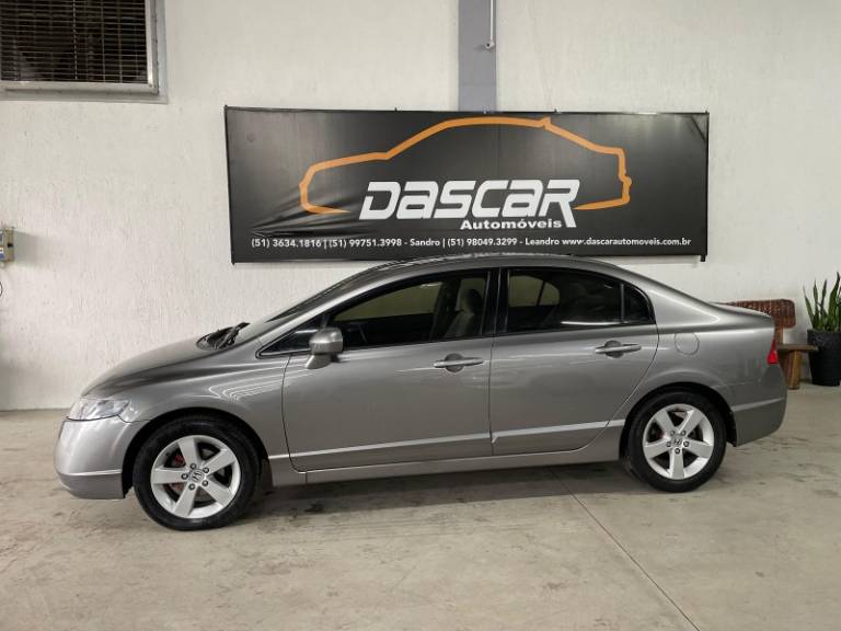 HONDA - CIVIC - 2008/2008 - Cinza - R$ 49.900,00