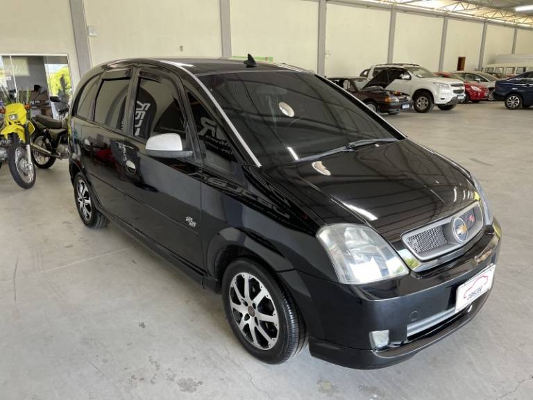 CHEVROLET - MERIVA - 2007/2008 - Preta - R$ 29.900,00