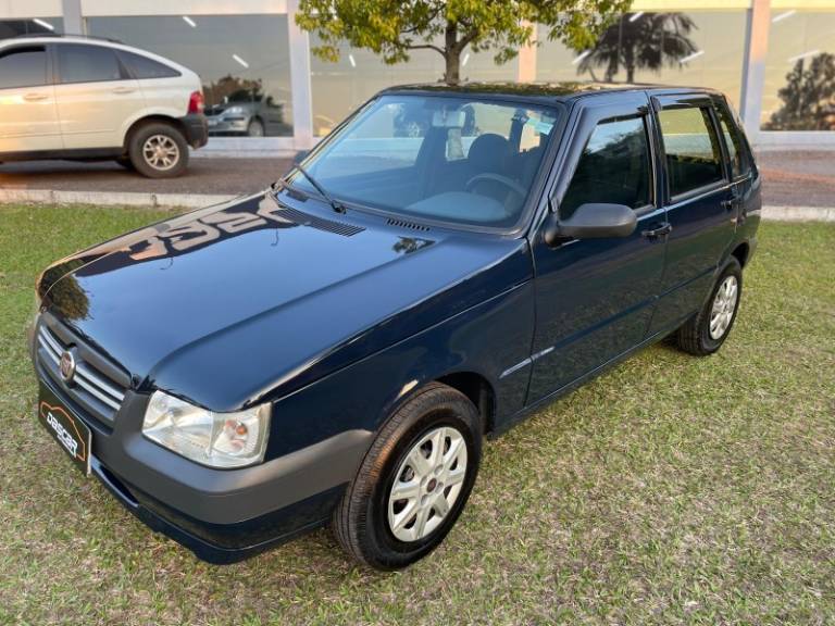 FIAT - UNO - 2009/2010 - Azul - R$ 25.900,00